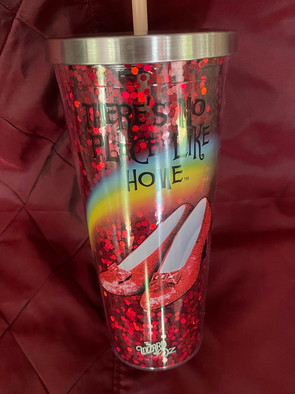 Red Glitter Ruby Slippers Tumbler
